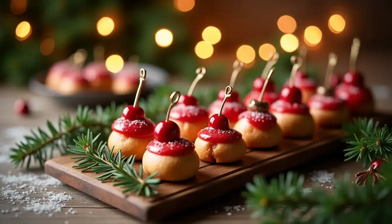 bouchees knacki noel aperitif