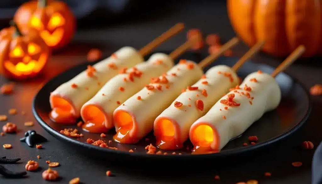 bougies sucrées effrayantes