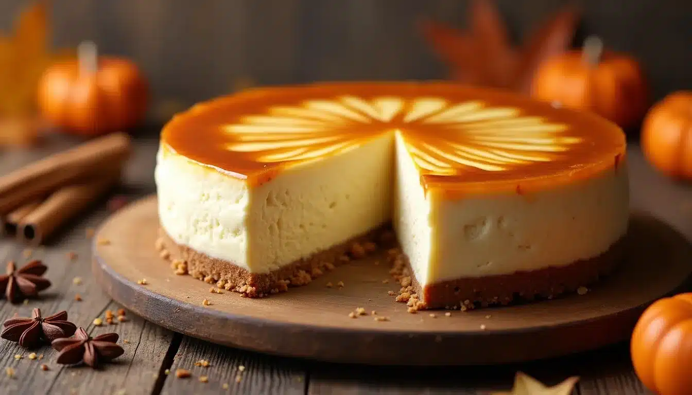 cheesecake automnal caramel assaisonny