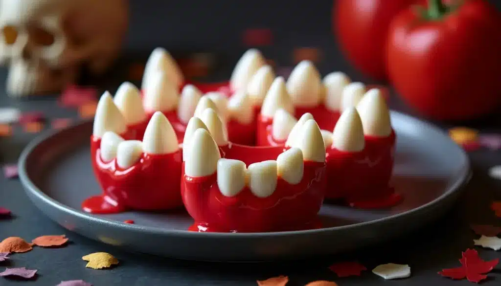 crocs de vampire en bonbon