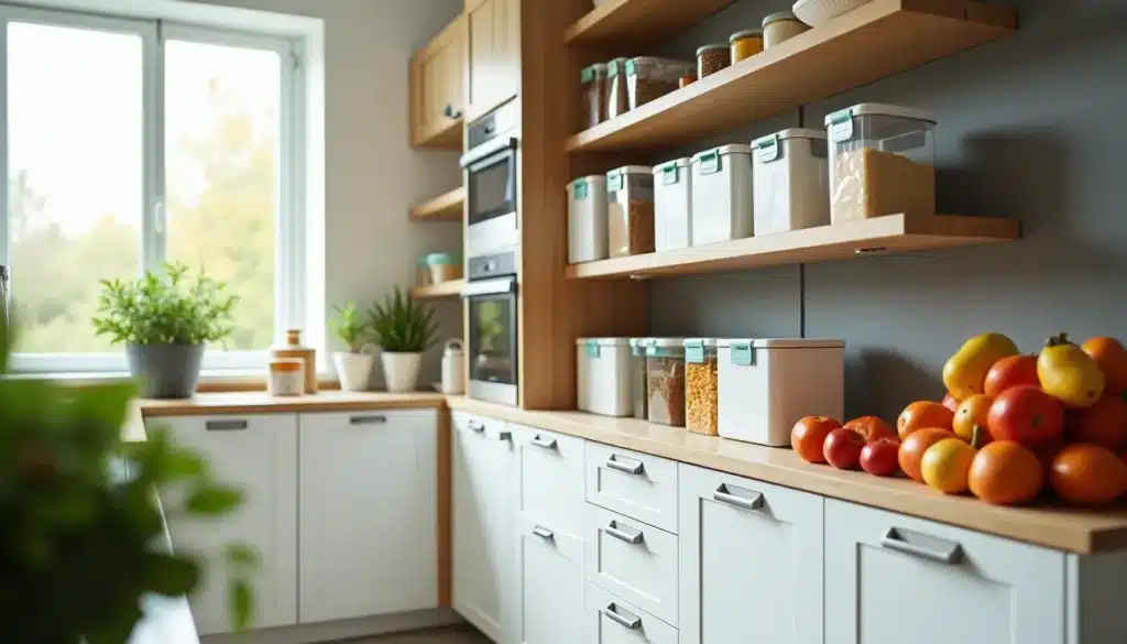 cuisine moderne aldi rangement