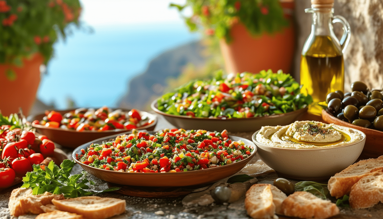 découvrez les délices de la cuisine méditerranéenne : une explosion de saveurs, d'ingrédients frais et de plats authentiques qui évoquent le soleil et la convivialité. laissez-vous séduire par nos recettes traditionnelles et modernes pour un voyage culinaire inoubliable.