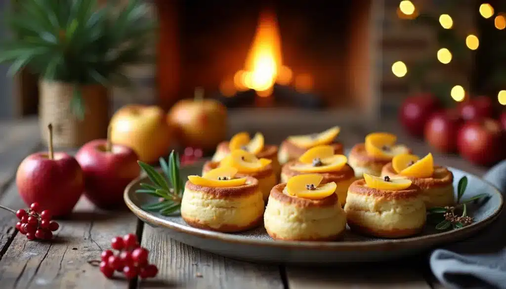 12 délicieuses recettes de desserts de Noël aux pommes à ne pas manquer!