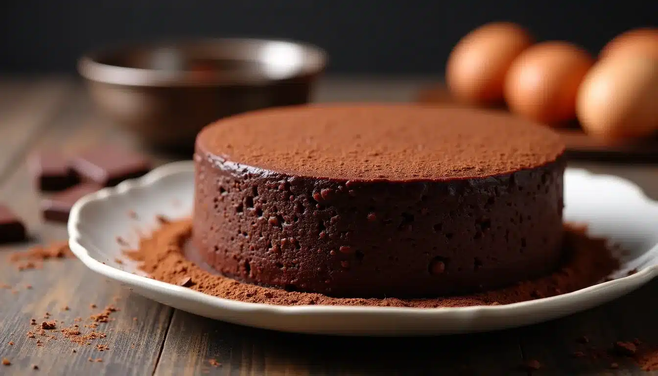gateau chocolat fondant elegant