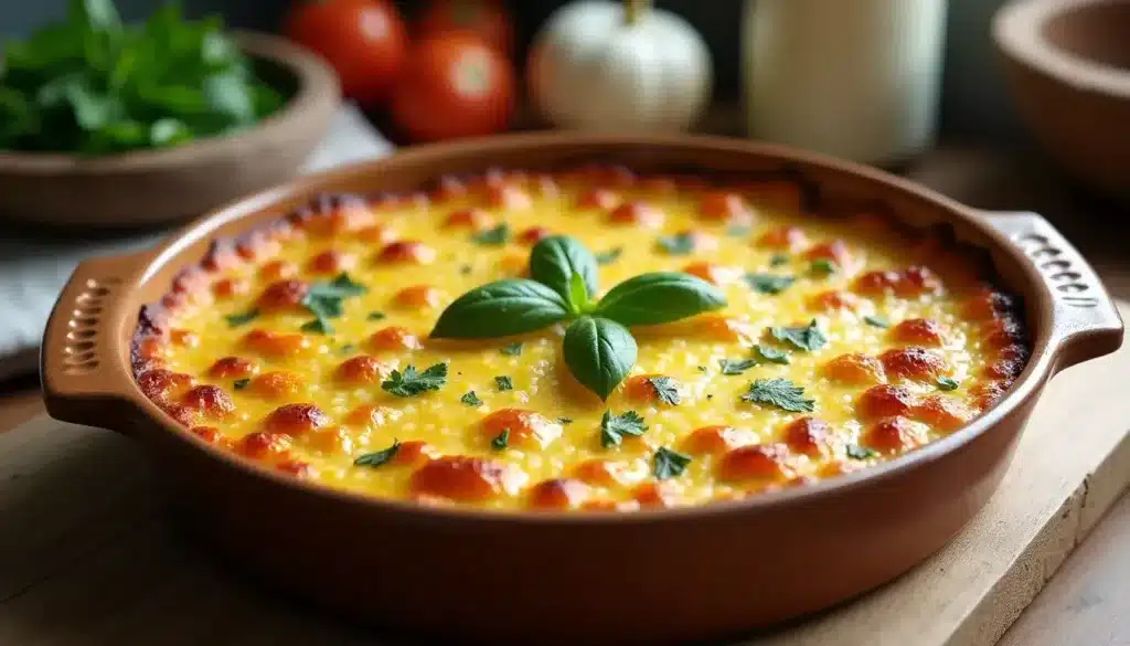 Gratin de pommes de terre au fromage doré
