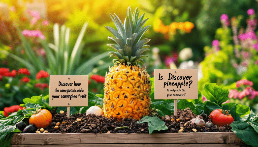 découvrez si l'ananas est compostable et apprenez comment intégrer ce délicieux fruit tropical dans votre compost pour enrichir votre jardin tout en réduisant les déchets organiques.