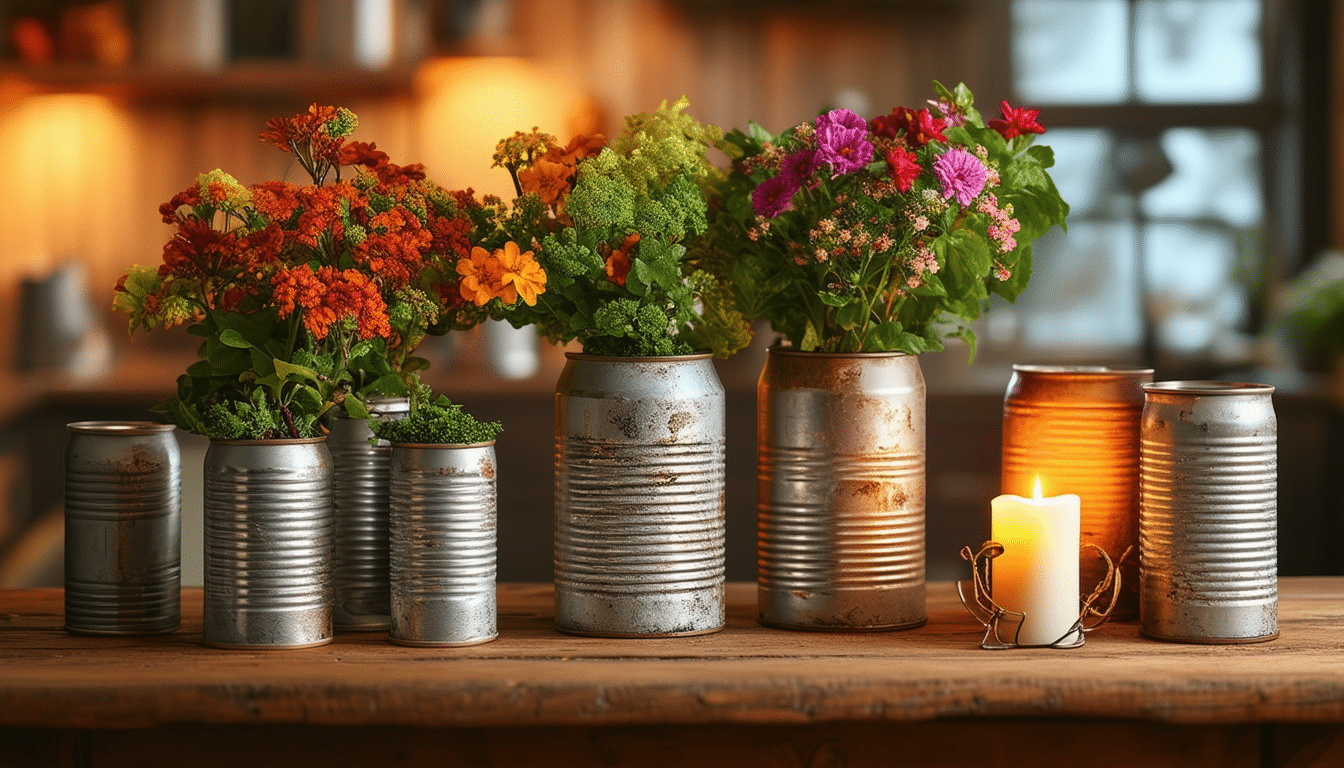 découvrez des astuces ingénieuses pour réutiliser vos boîtes de conserves et donner une seconde vie à vos objets du quotidien. transformez-les en décorations, en rangements ou en outils pratiques, tout en contribuant à la réduction des déchets.