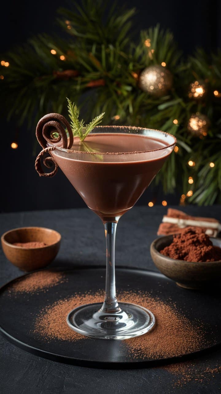 martini chocolat menthe