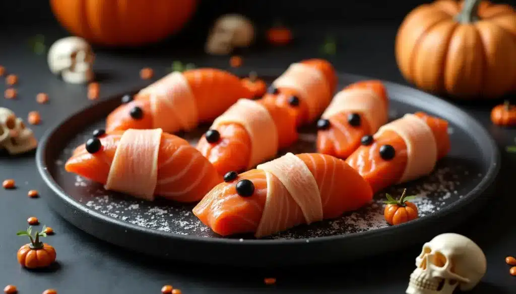 momies en saumon fumé