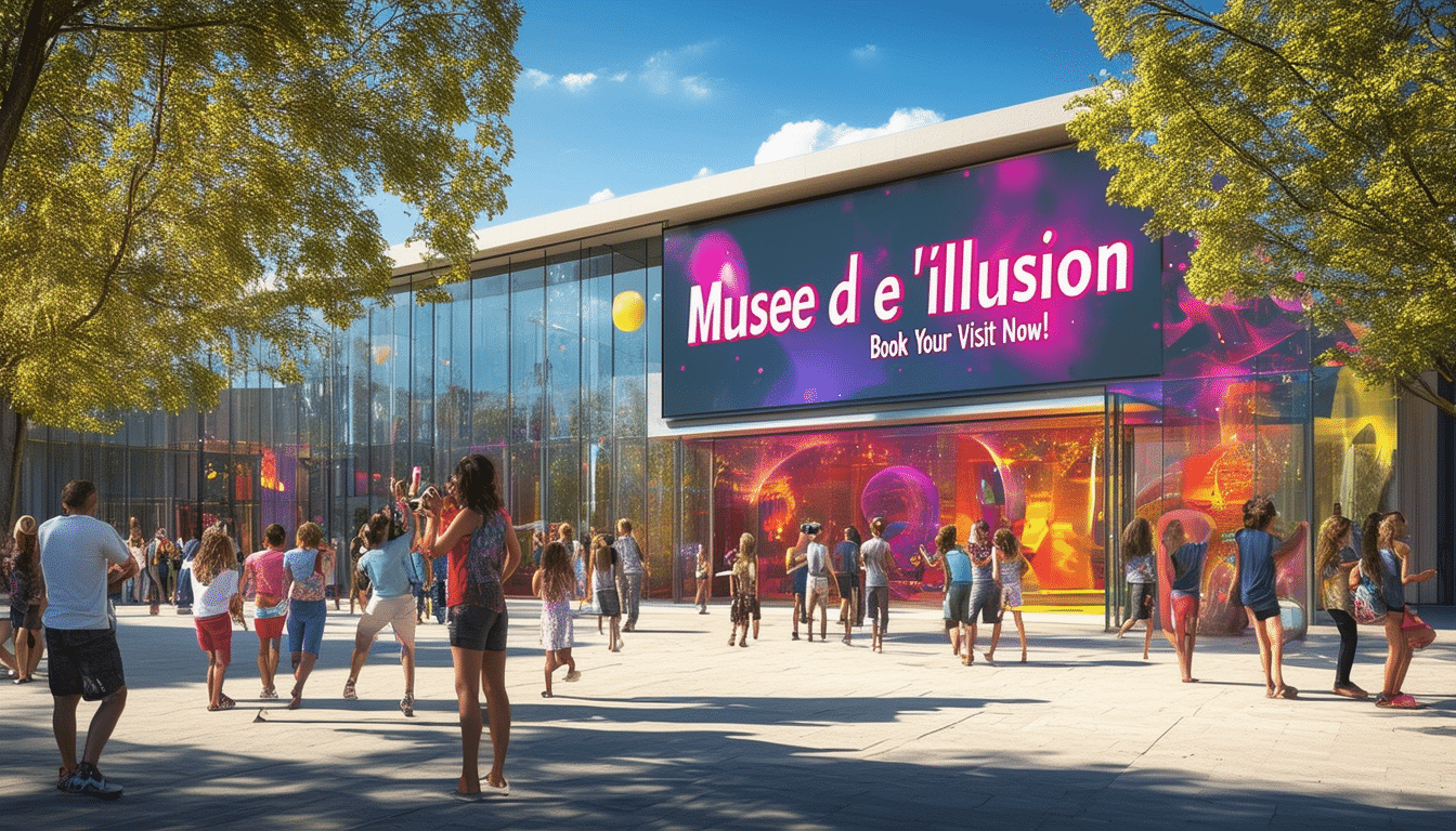 découvrez le musée de l'illusion à bordeaux ! plongez dans un monde fascinant d'illusions d'optique et d'expériences interactives. réservez votre visite dès maintenant pour une aventure inoubliable en famille ou entre amis.