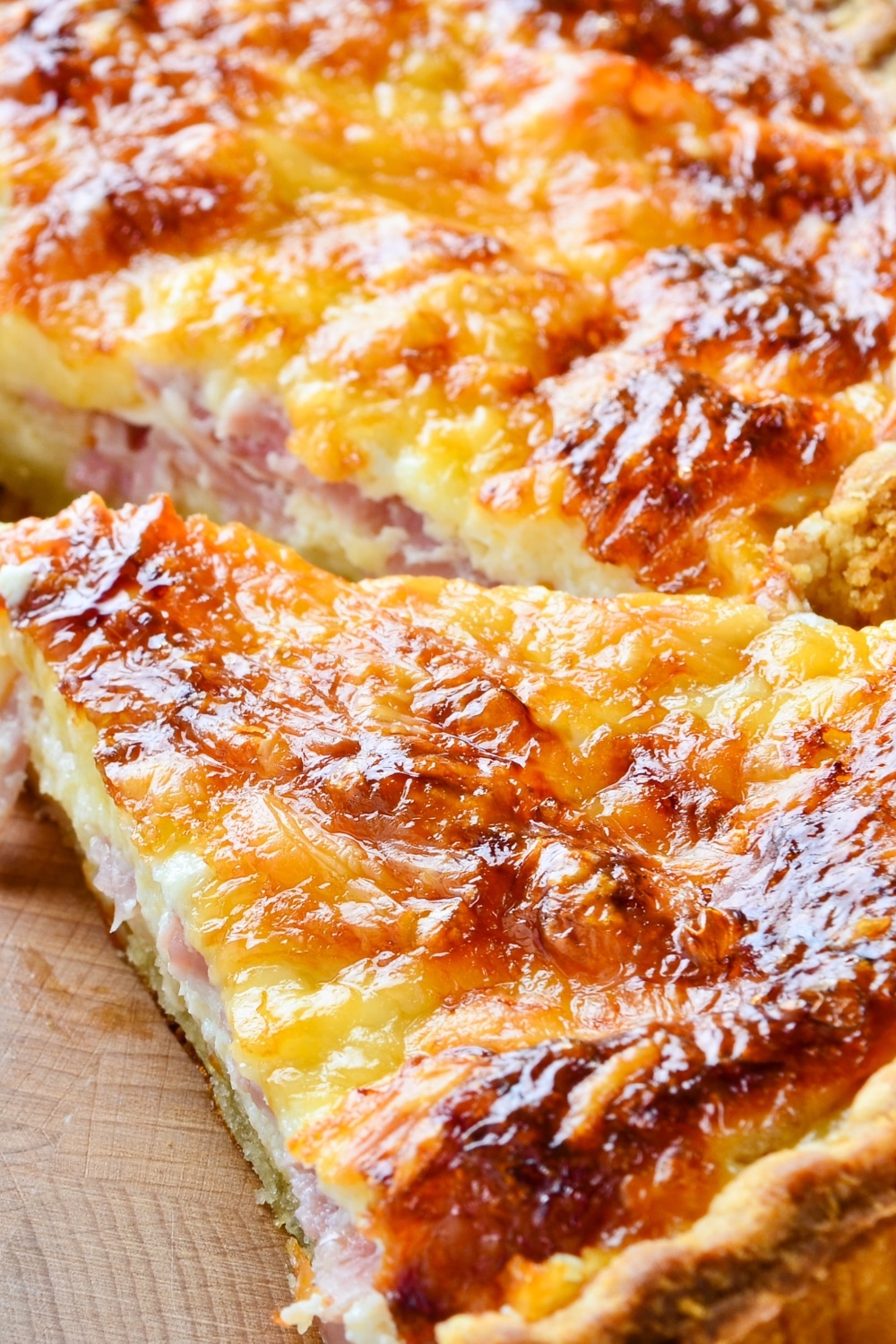 quiche au jambon et emmental