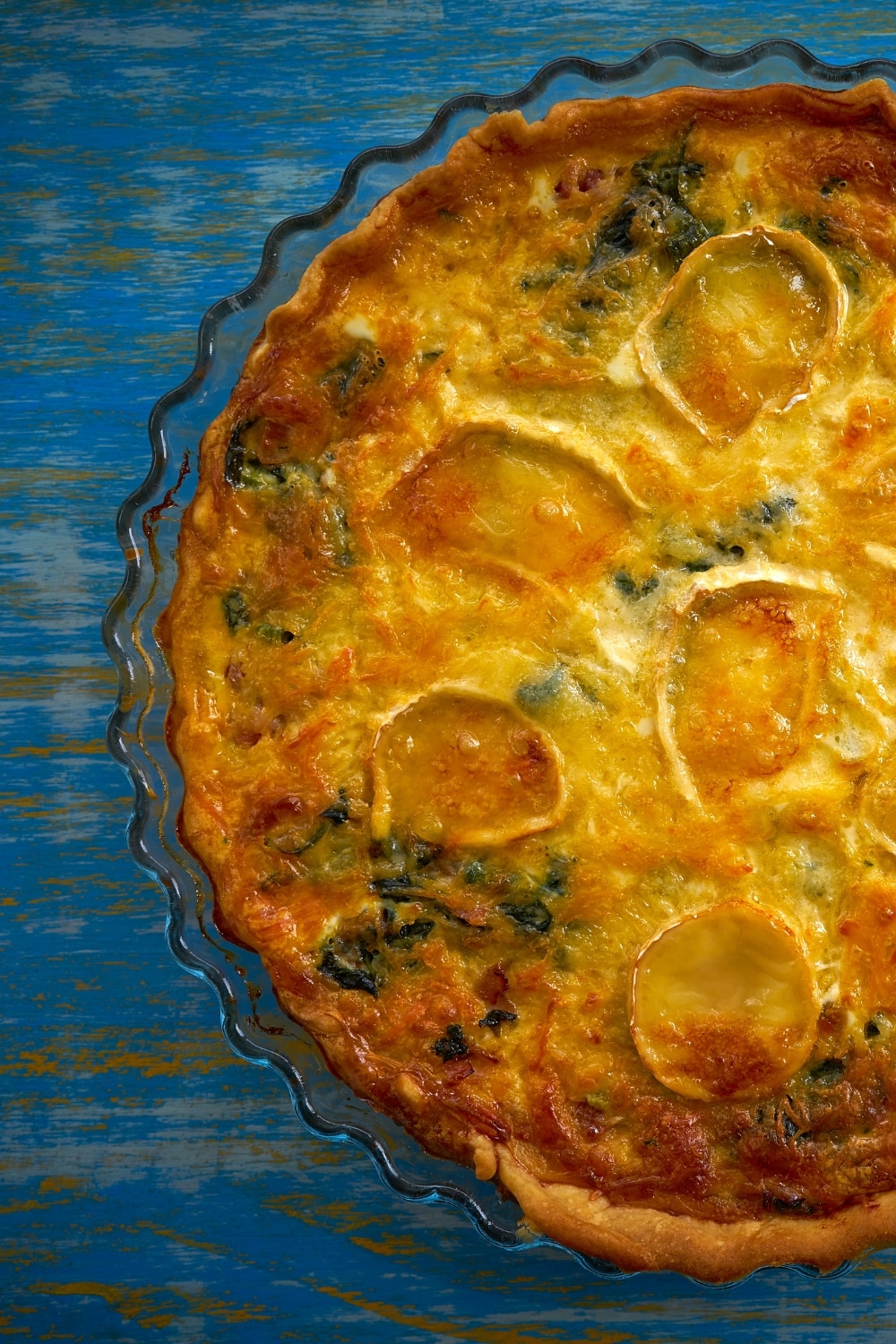 quiche chevre miel