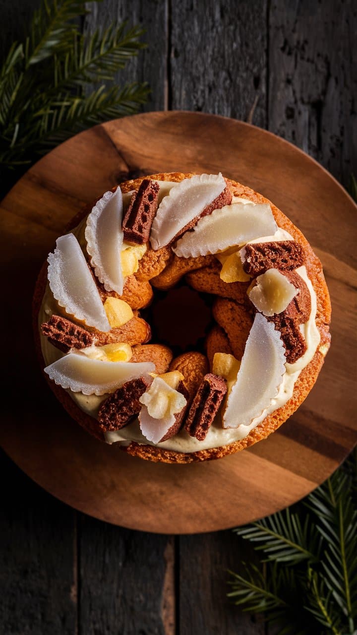 recette buche noel poire speculos