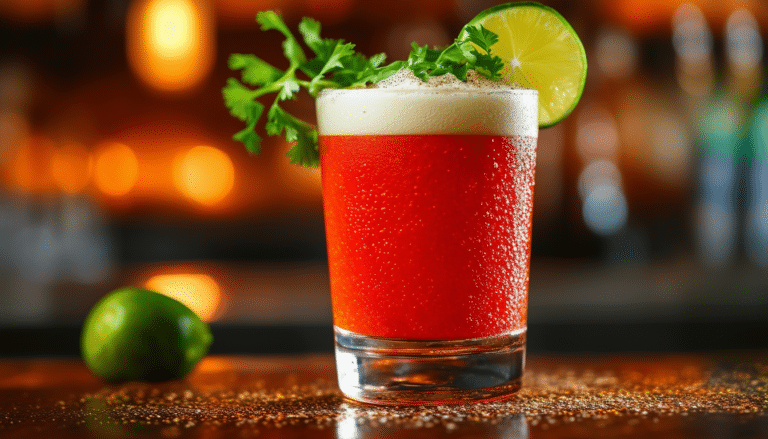 découvrez notre version revisitée du cocktail red eye, alliant fraîcheur et originalité. suivez notre recette facile pour surprendre vos convives avec ce mélange audacieux de café, de jus de tomate et d'épices. parfait pour vos soirées entre amis ou un brunch réussi !