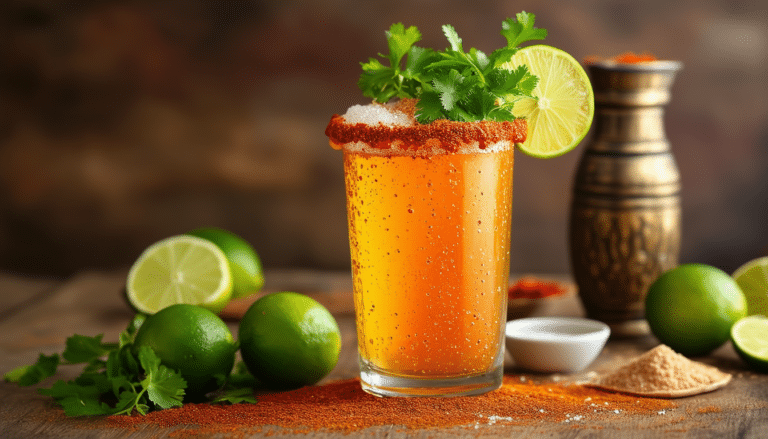 découvrez notre recette de cocktail michelada revisité, une fusion de saveurs audacieuses et d'authenticité. idéale pour vos soirées entre amis, cette version modernisée de la célèbre boisson mexicaine allie bière, épices et agrumes pour un goût unique qui ravira vos papilles. suivez notre guide étape par étape pour préparer ce cocktail rafraîchissant et impressionner vos invités.