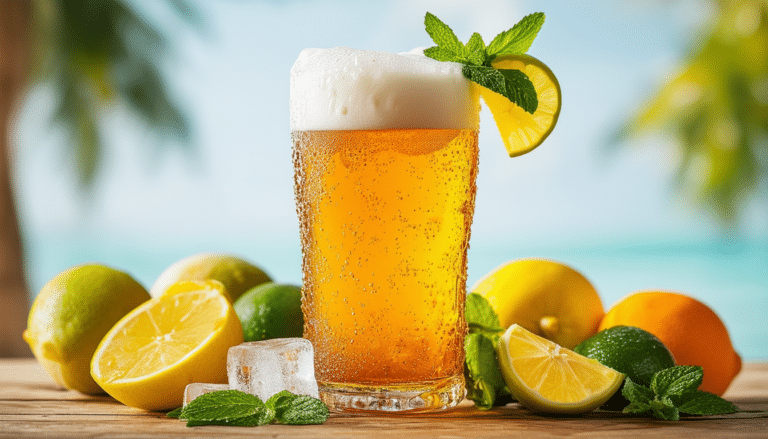 découvrez notre délicieuse recette de cocktail shandy revisité ! un mélange rafraîchissant de bière et de limonade, rehaussé par des ingrédients surprenants pour une expérience gustative unique. parfait pour vos soirées entre amis ou vos apéritifs en terrasse.