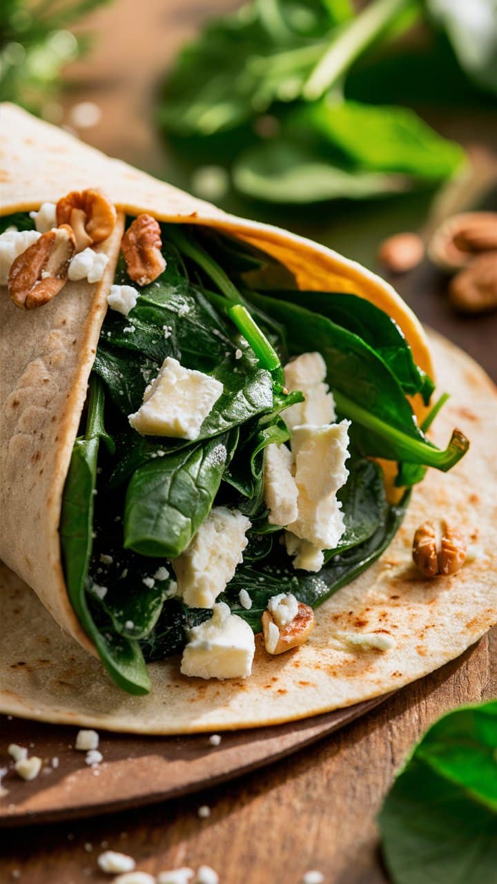wrap aux épinards et feta (1)