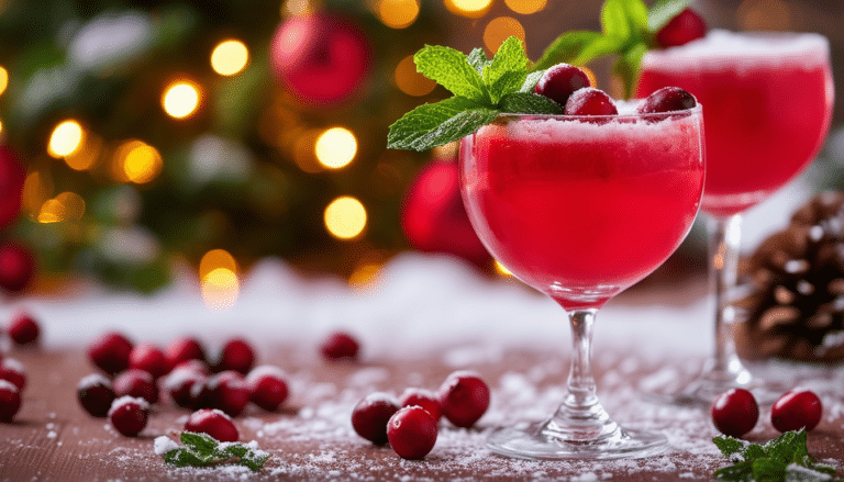 découvrez notre délicieuse recette de cocktail de noël : le bellini aux canneberges ! éveillez vos papilles avec ce mélange festif de prosecco et de purée de canneberges, parfait pour égayer vos célébrations. idéal pour les fêtes, ce cocktail allie douceur et acidité pour un moment convivial inoubliable.