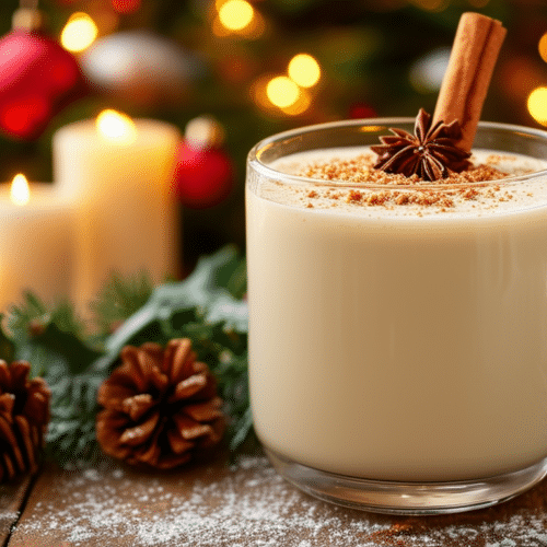 découvrez notre recette traditionnelle de cocktail de noël, le célèbre eggnog ou lait de poule. cette boisson crémeuse, réconfortante et riche en épices, est parfaite pour célébrer les fêtes. suivez nos étapes simples pour préparer ce délice festif qui ravira vos convives !