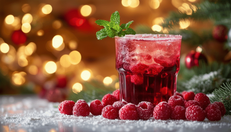 découvrez notre délicieuse recette de cocktail de noël : le kir royal aux framboises. éveillez vos papilles avec cette boisson festive alliant le goût sucré des framboises à la finesse du champagne. parfait pour célébrer les fêtes de fin d'année avec élégance!