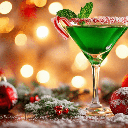 découvrez notre délicieuse recette de cocktail de noël : le martini à la menthe poivrée. un mélange festif et rafraîchissant qui ajoutera une touche de magie à vos célébrations de fin d'année. parfait pour éblouir vos invités et régaler vos papilles !