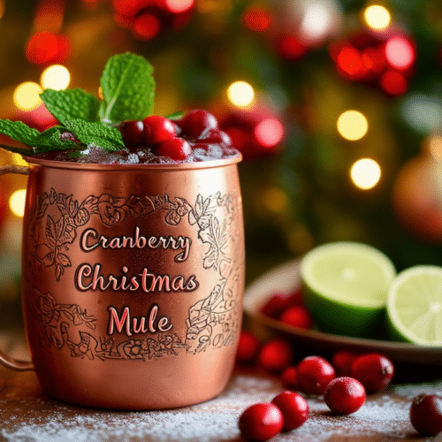 découvrez notre délicieuse recette de mule de noël aux cranberries, un cocktail festif parfait pour célébrer les fêtes. avec ses saveurs fruitées et réconfortantes, ce mélange pétillant apportera une touche d'élégance à vos soirées en famille ou entre amis.