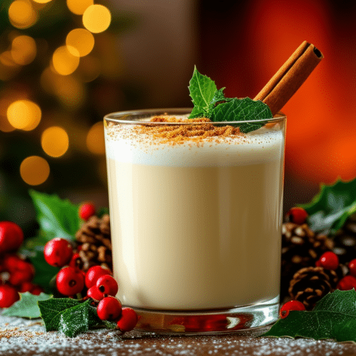 découvrez notre délicieuse recette de cocktail de noël avec le rhum eggnog. cette boisson crémeuse et réconfortante, parfumée à la muscade et aux épices, apportera une touche festive à vos célébrations. idéale pour se rassembler en famille ou entre amis, apprenez à préparer ce classique incontournable des fêtes.
