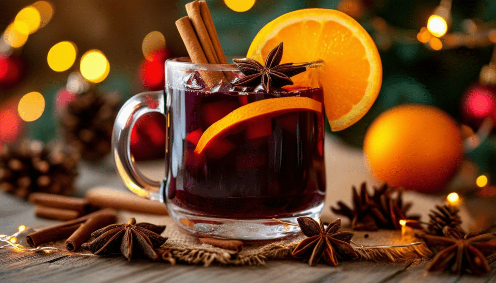 découvrez notre délicieuse recette de vin chaud aux épices, idéale pour vos fêtes de noël. réchauffez vos soirées d'hiver avec ce cocktail festif, alliant vins rouges, agrumes et épices aromatiques. parfait pour créer une ambiance chaleureuse et conviviale autour de votre table de fête.