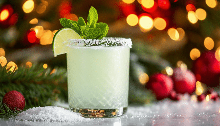 découvrez notre délicieuse recette de cocktail de noël : le white christmas margarita. faites ressortir la magie des fêtes avec ce mélange rafraîchissant de tequila, de crème de noix de coco et de notes festives, parfait pour éblouir vos convives lors des célébrations.