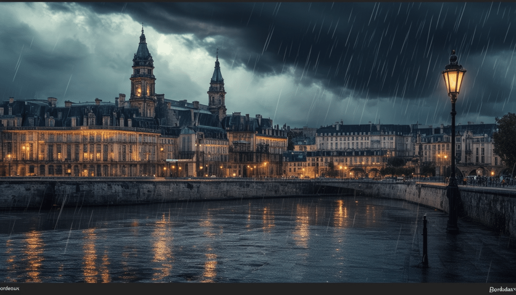 découvrez les dernières prévisions météorologiques et les alertes concernant la tempête à bordeaux. restez informé sur l'évolution des conditions climatiques afin de protéger votre famille et vos biens.