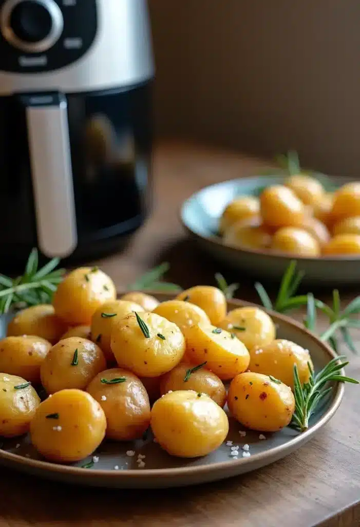 Pommes de terre rôties avec romarin.