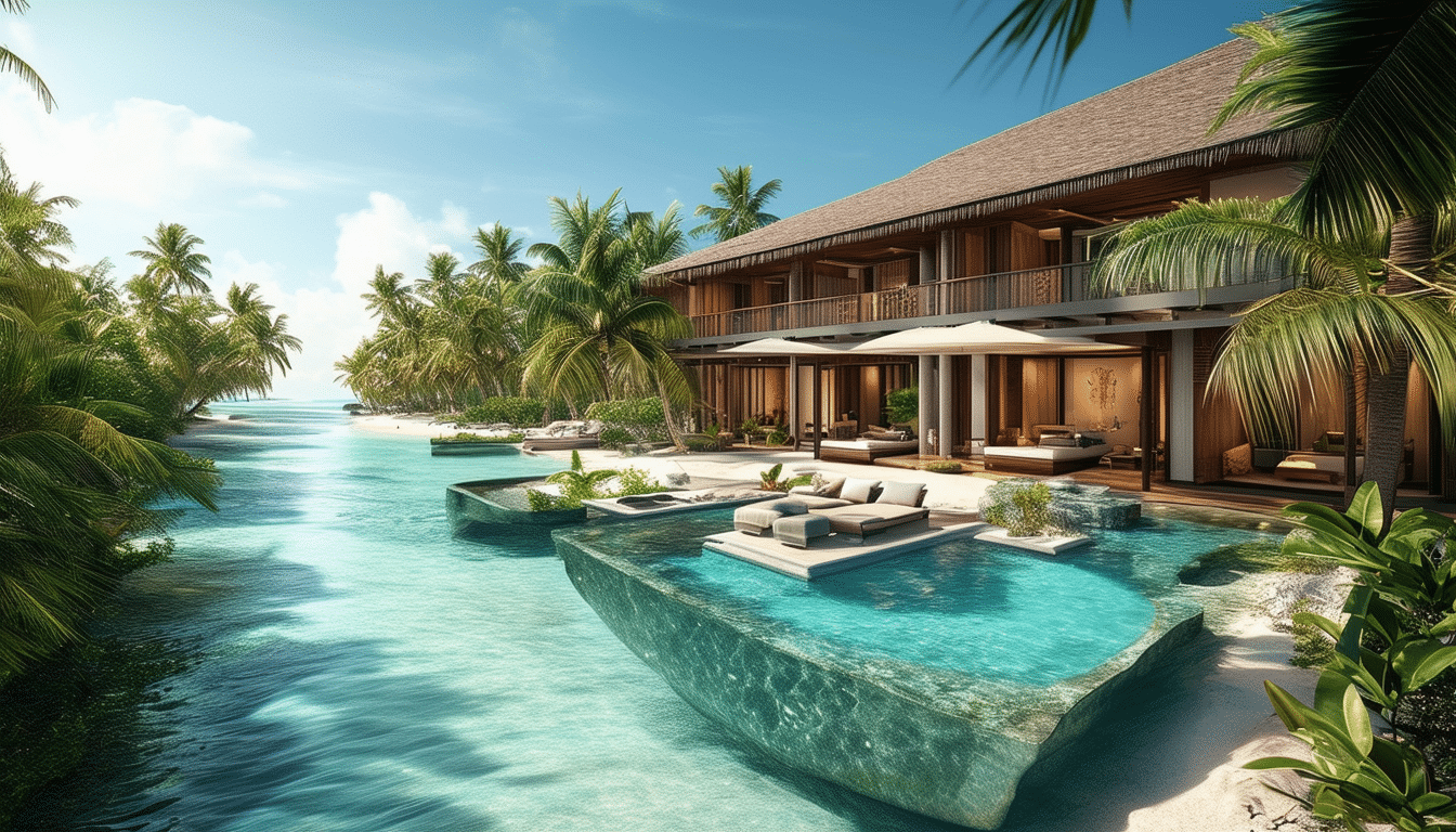découvrez le sun siyam olhuveli aux maldives, un véritable paradis pour les familles avec ses 40 nouvelles suites élégantes équipées de piscines privées. profitez d'un séjour inoubliable au cœur de paysages tropicaux, alliant luxe et confort pour des vacances mémorables en famille.
