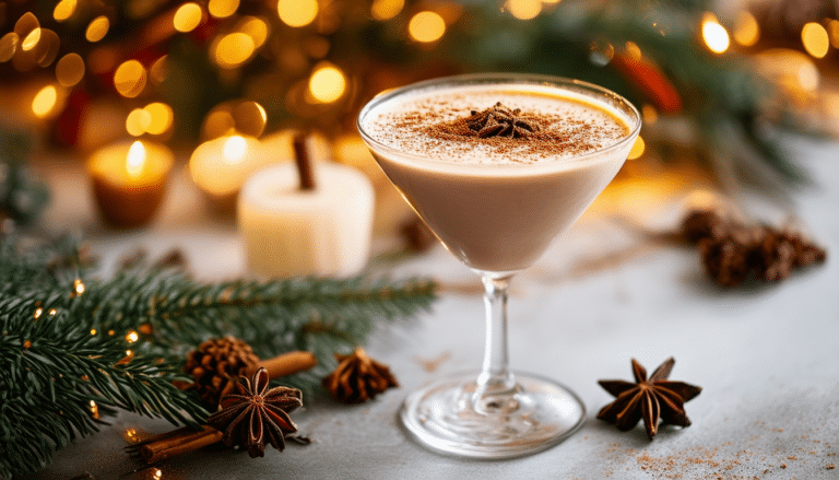 découvrez notre délicieuse recette de cocktail de noël : le brandy alexander. ce mélange onctueux de brandy, de crème de cacao et de crème est parfait pour réchauffer vos soirées festives. suivez nos conseils pour préparer ce classique des fêtes et éblouissez vos invités avec une boisson à la fois élégante et savoureuse.