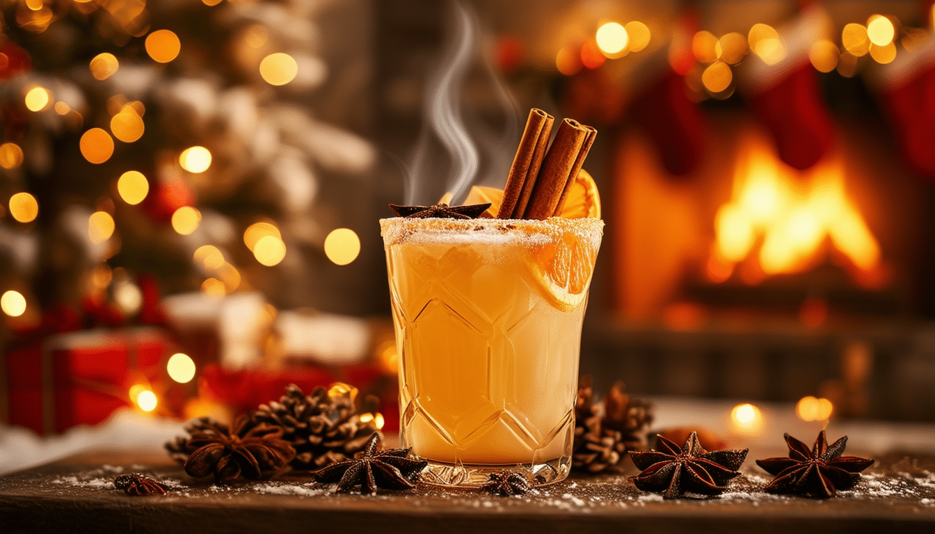 découvrez notre délicieuse recette de cocktail de noël : un gin chaud aux épices réconfortant. parfait pour égayer vos soirées d'hiver, ce mélange aromatique réunit les saveurs des fêtes pour une expérience festive inoubliable.