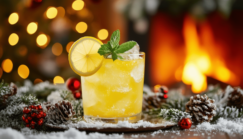 découvrez notre délicieuse recette de cocktail de noël : limoncello pétillant de fête. impressionnez vos invités avec ce mélange festif et rafraîchissant, parfait pour célébrer les fêtes de fin d'année. facile à préparer, ce cocktail apportera une touche d'élégance à vos soirées!