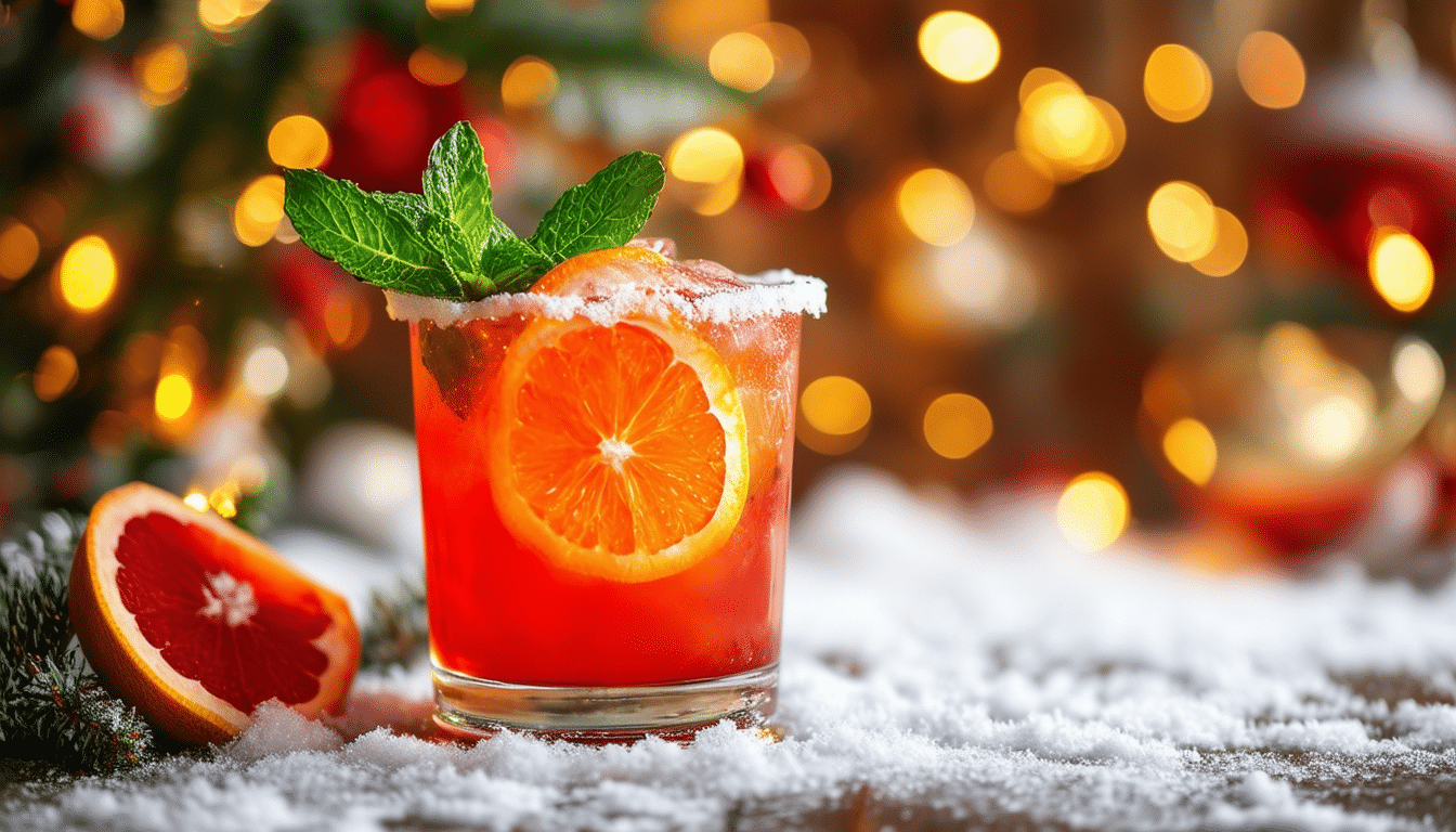 découvrez notre délicieuse recette de cocktail de noël, le mojito à l'orange sanguine. éveillez vos papilles avec cette boisson festive aux saveurs rafraîchissantes et colorées qui égayera vos soirées de fin d'année. idéal pour les fêtes entre amis ou en famille!