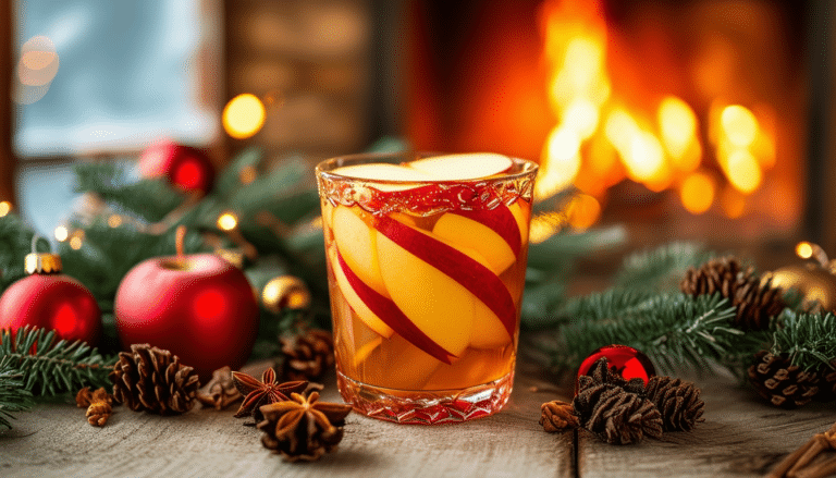 découvrez notre délicieuse recette de punch de noël aux pommes, un cocktail festif qui éveillera vos papilles avec des saveurs chaleureuses et fruitées. parfait pour vos célébrations de fin d'année, ce cocktail est facile à préparer et ravira vos invités. célébrez noël avec ce breuvage réconfortant!