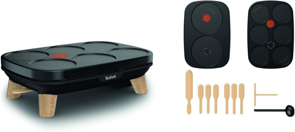 Appareil à raclette avec accessoires