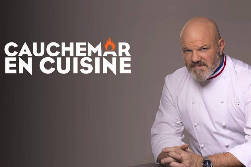 Chef en uniforme, émission "Cauchemar en Cuisine".