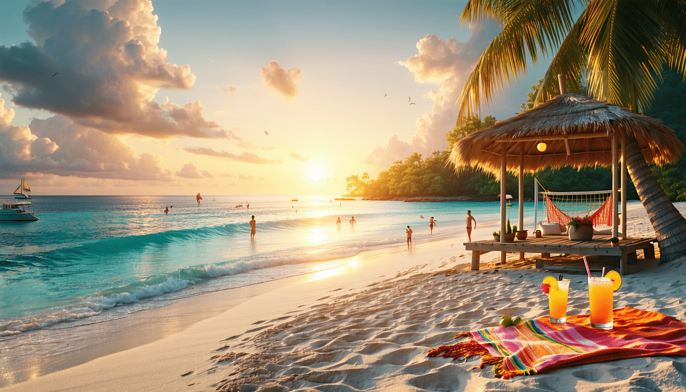 évadez-vous vers des destinations de rêve où l'été est toujours présent ! explorez des lieux enchanteurs qui vous permettront de profiter de la chaleur et de la beauté estivale toute l'année, tout en faisant oublier les rigueurs de l'hiver.
