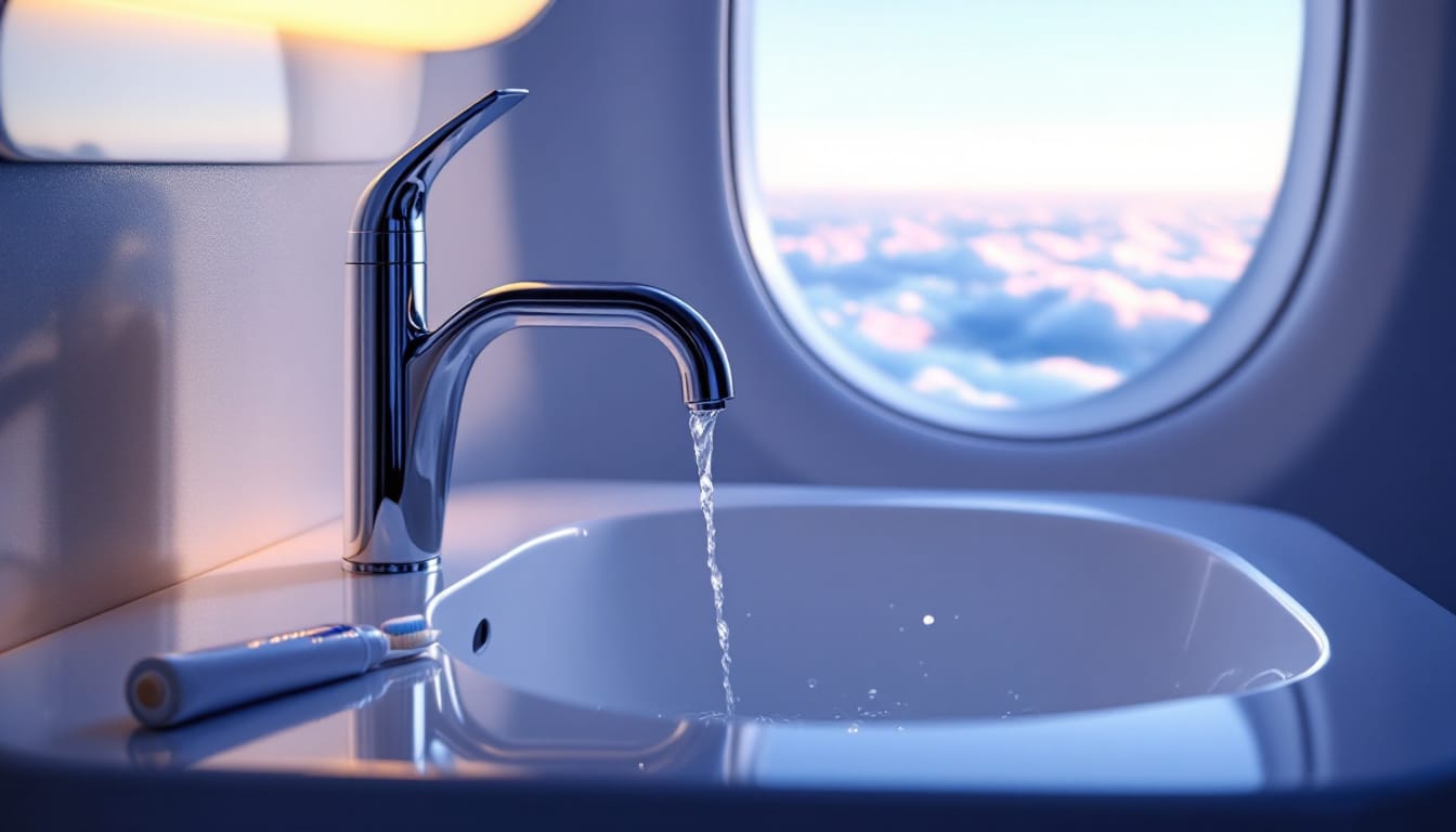 découvrez les risques inattendus liés à l'utilisation de l'eau du robinet des toilettes d'avion pour se brosser les dents. informez-vous sur les dangers bactériologiques et les conséquences pour votre santé afin de prendre des décisions éclairées lors de vos voyages. soyez prudent et protégez votre bien-être !