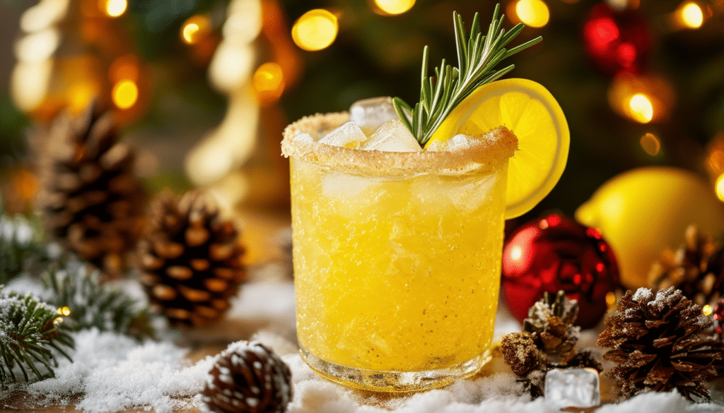 découvrez notre délicieuse recette de cocktail de noël : un gin punch rafraîchissant au citron et romarin, parfait pour vos fêtes de fin d'année. éveillez vos sens avec cette boisson festive qui allie les saveurs zesty du citron à la touche herbacée du romarin. idéale pour impressionner vos invités!
