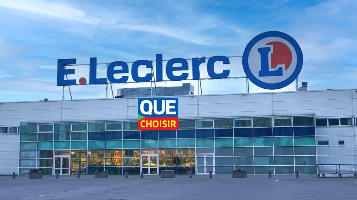 Façade d'un magasin E.Leclerc.