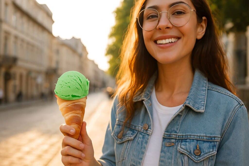 croissant glacé