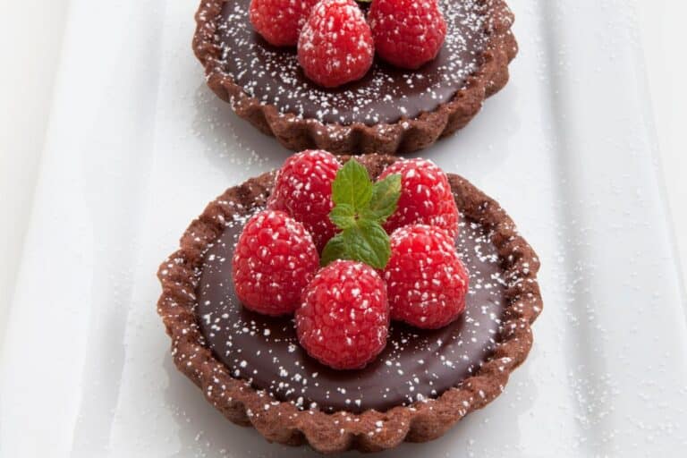 Tarte chocolat framboise inratable à la méthode Mariotte