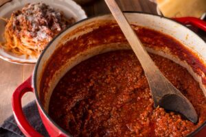 sauce bolognaise réconfortante