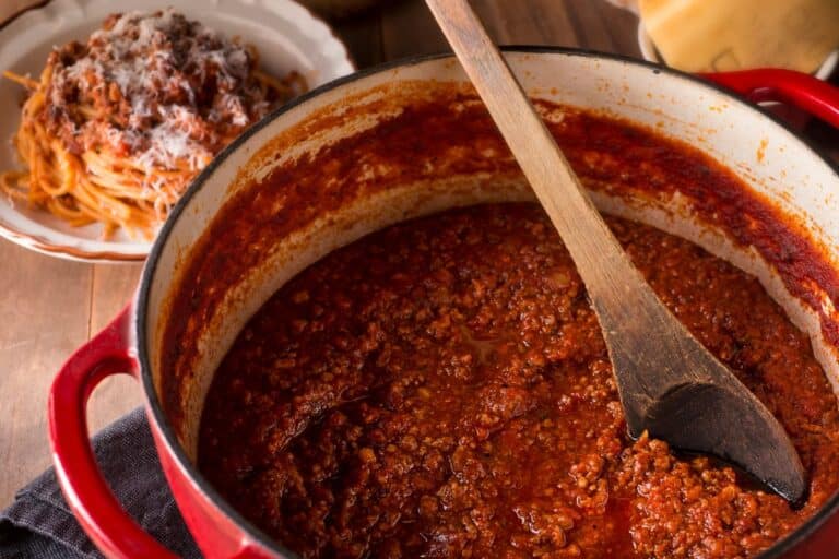 sauce bolognaise réconfortante