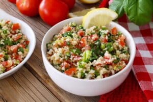 Taboulé frais au citron et tomates
