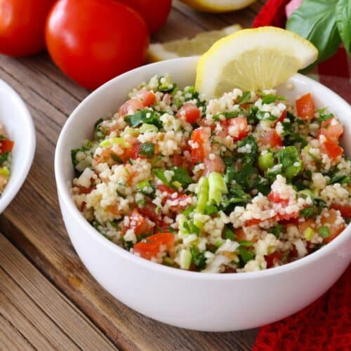 Taboulé frais au citron et tomates