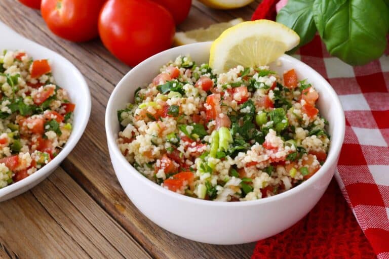 Taboulé frais au citron et tomates